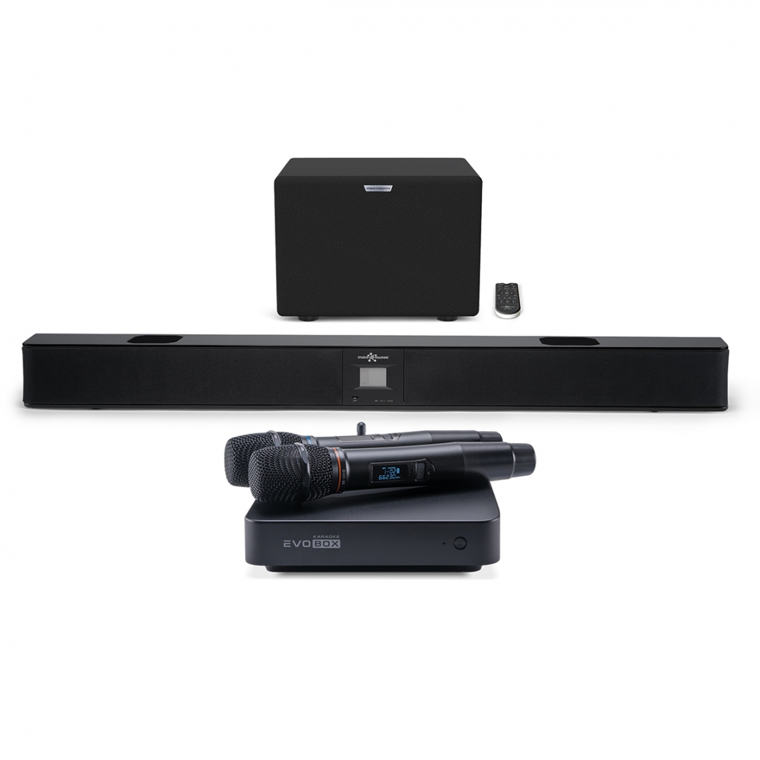 караоке-комплект EVOBOX Plus + EvoSound Bar (саундбар с караоке) в Ярославле
