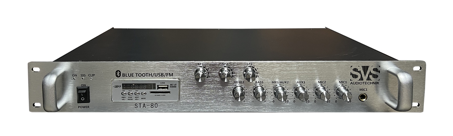 SVS Audiotechnik STA-80 Микшер-усилитель для систем Public Address в Ярославле